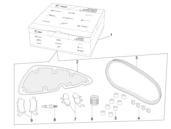 Picture of Complete wear and maintenance kit