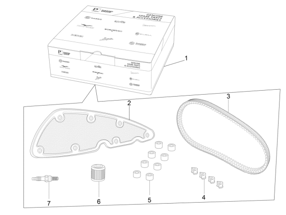 Picture of Complete wear and maintenance kit