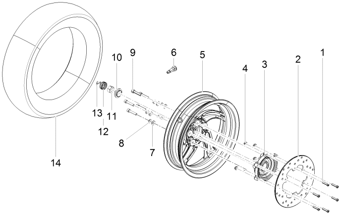 Picture of Πίσω τροχός