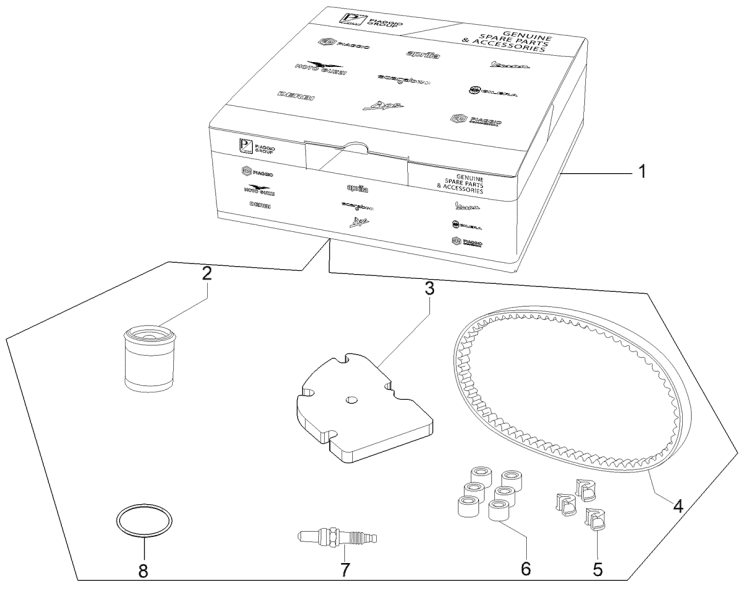 Picture of Complete wear and maintenance kit