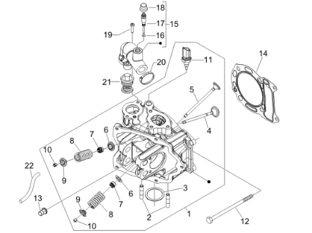 Εικόνα για την κατηγορία Συγκρότημα κεφαλής - Βαλβίδες