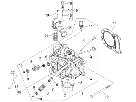 Εικόνα για την κατηγορία Συγκρότημα κεφαλής - Βαλβίδες