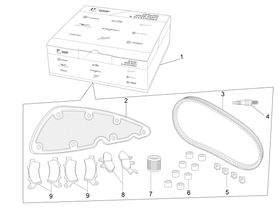 Picture of Complete wear and maintenance kit