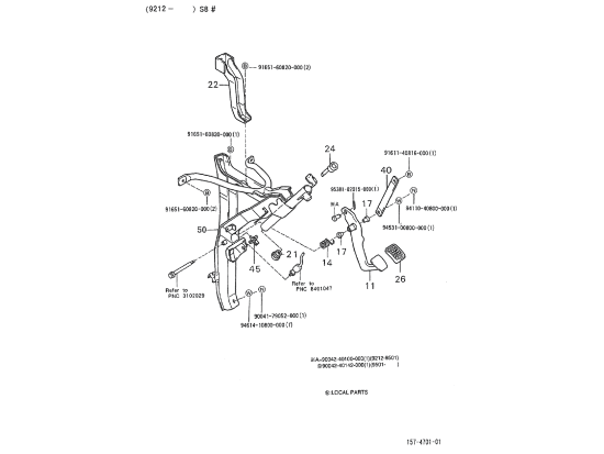 Picture of Brake pedal