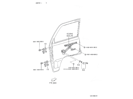 Εικόνα για την κατηγορία Window regulator - front