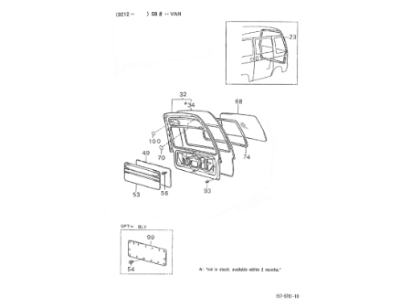 Εικόνα για την κατηγορία Rear flap - Glass