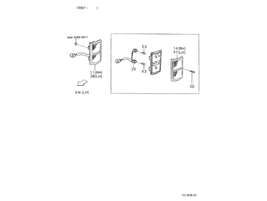 Picture of Turn signal lamp - Side