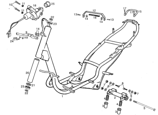 Εικόνα της ΣΩΛΗΝΑΣ ΛΑΙΜΟΥ ΠΙΡΟΥΝΙΟΥ DERBI GP1 50-00G06302401