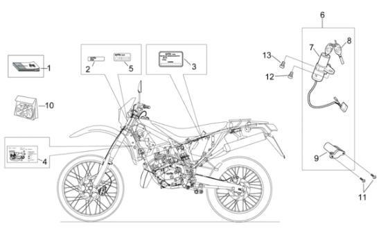 Εικόνα της ΒΙΔΑ ΠΙΣΩ ΔΑΓΚΑΝΑΣ RX 50 M8x20*-AP8150169