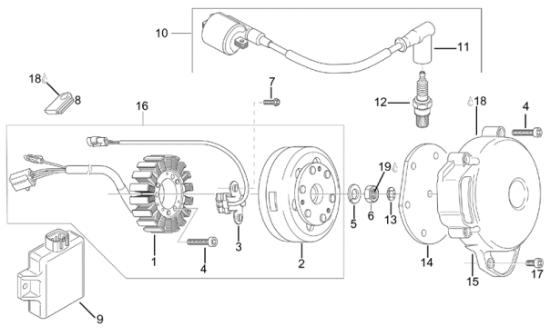 Εικόνα της ΒΙΔΑ M5x16-AP0941925