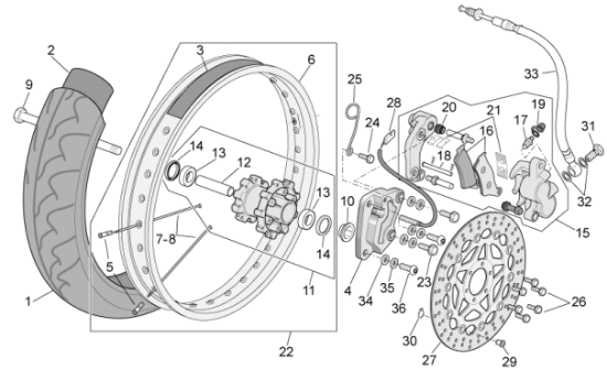 Εικόνα της ΚΑΨΟΥΛΙ ΜΠΡ ΑΚΤΙΝΑΣ PEGASO 650-RX 50-MX-AP8108672