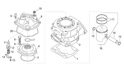 Εικόνα της ΒΑΣΗ ΘΕΡΜΟΣΤΑΤΗ RS/RX/MX 125-AP0222175