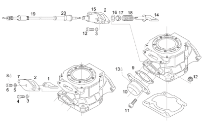 Εικόνα της ΒΑΛΒΙΔΑ ΕΞAΓΩΓΗΣ RS/RX/MX 125-AP0253722