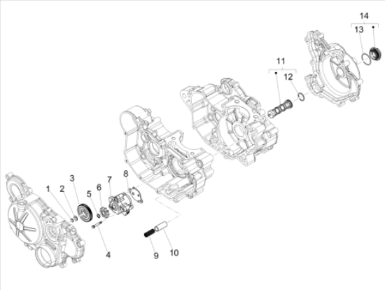 Εικόνα της ΦΛΑΝΤΖΑ ΤΡΟΜΠΑΣ ΛΑΔΙΟΥ DERBI TERRA-SD125-1A007520