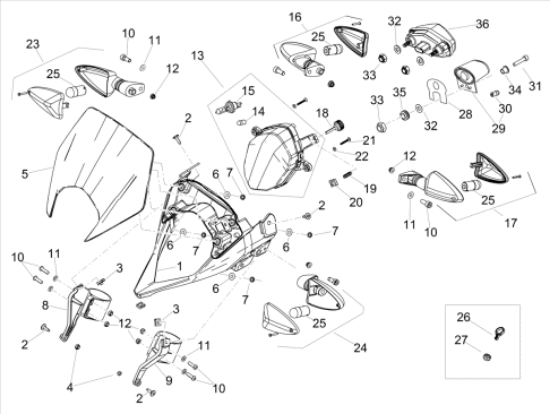 Εικόνα της ΦΕΡΙΓΚ DERBI SD 50-125-RCR-SMT ΜΑΥΡΟ-86420600W0N