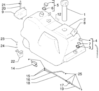 Εικόνα της ΒΑΛΒΙΔΑ ΑΝΕΠΙΣΤΡΟΦΗ BEV-VESPA GT-X8-TYP-AP8104594