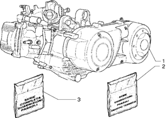Εικόνα της ΣΕΤ ΦΛΑΝΤΖΕΣ+ΤΣΙΜ SCOOTER 500-497091