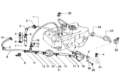 Εικόνα της ΒΑΛΒΙΔΑ ΑΝΕΠΙΣΤΡΟΦΗ BEV-VESPA GT-X8-TYP-AP8104594