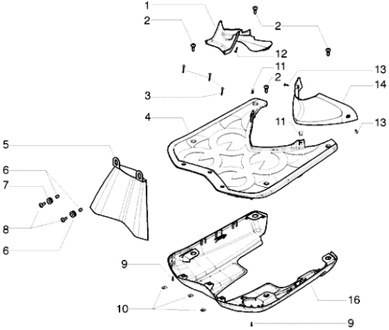 Εικόνα της ΣΠΟΙΛΕΡ GILERA ICE ΓΚΡΙ 772-5761490043