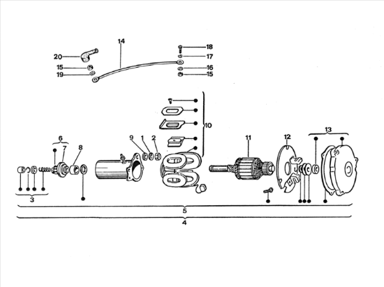 Εικόνα της ΡΟΥΛΕΜΑΝ ΜΙΖΑΣ VESPA COSA2-APE 16X22X8,-179754