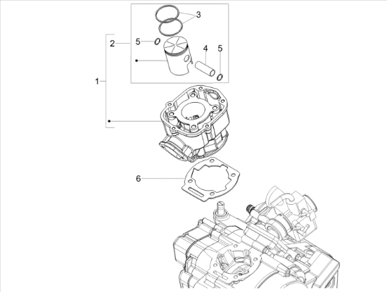 Εικόνα της ΠΙΣΤΟΝΙ STD MOTO 50 CAT A ΣΙΔ ΚΥΛ-8770700001