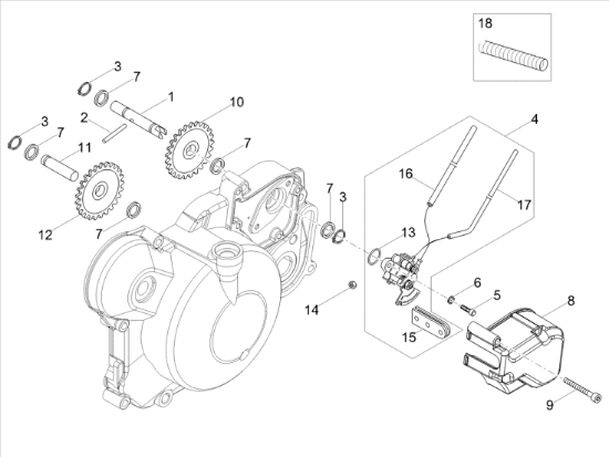 Εικόνα της ΤΡΟΜΠΑ ΛΑΔΙΟΥ SMT-RCR >01/SX-RX-RS 50-847055