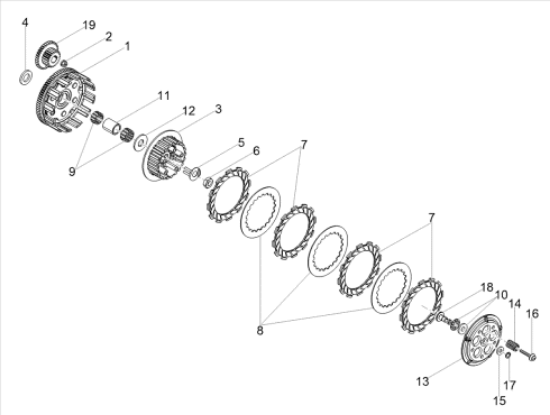 Εικόνα της ΔΙΣΚΟΣ ΑΜΠΡΑΓΙΑΖ SMT-RCR-X-RACE ΜΕΤΑΛ-847043