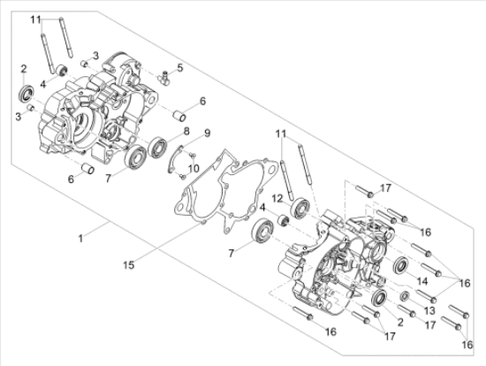 Εικόνα της ΤΣΙΜΟΥΧΑ ΣΤΡΟΦ RX-SX-RS-DERBI GPR 50-847020