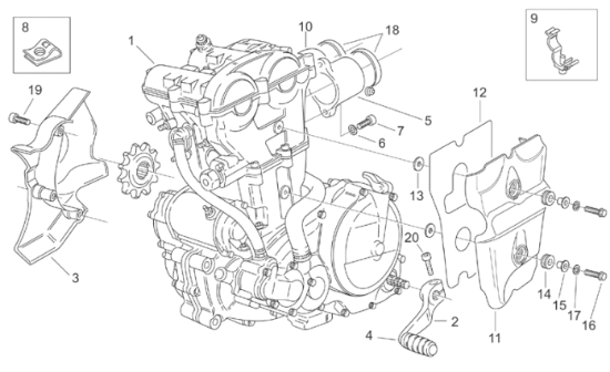 Εικόνα της ΛΑΣΤΙΧΑΚΙ ΛΕΒΙΕ ΤΑΧ APRILIA-MOTO GUZZI-AP8120912