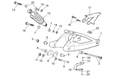 Εικόνα της ΑΜΟΡΤΙΣΕΡ ΠΙΣΩ DERBI GPR 04-RS 50 06-08-00H01516191