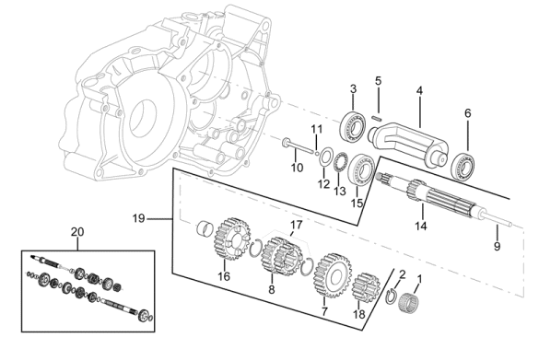 Εικόνα της ΑΞΟΝΑΣ ΠΡΩΤΕΥΩΝ RS-RX-MX 50-AP8206604