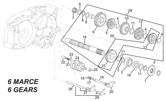 Εικόνα της ΡΟΥΛΕΜΑΝ ΣΤΡΟΦ SCOOTER 50 20X47X14-AP8509135