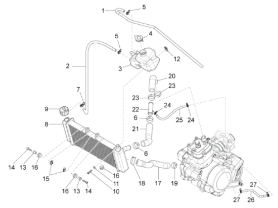 Εικόνα της ΣΩΛΗΝΑΚΙ ΝΕΡΟΥ ΚΑΡ/ΚΕΦ DERBI SD 50-00H03801961