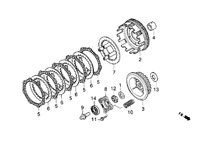 Εικόνα της ΔΙΣΚΟΣ ΑΜΠΡΑΓΙΑΖ GILERA COGUAR 125-495507