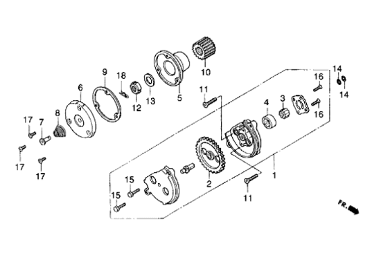 Εικόνα της ΡΟΤΟΡΑΣ ΤΡ ΛΑΔΙΟΥ DERBI SD 125-495469