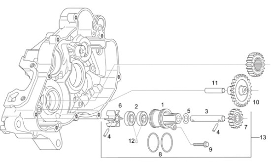 Εικόνα της ΓΡΑΝΑΖΙ ΤΡ ΝΕΡΟΥ RS-RX-CLAS 125 Ζ=28/13-AP0634035