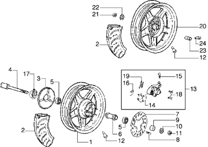 Εικόνα της ΑΞΟΝΑΣ ΜΠΡΟΣ ΤΡΟΧΟΥ DIESIS 50-100-00G01201271