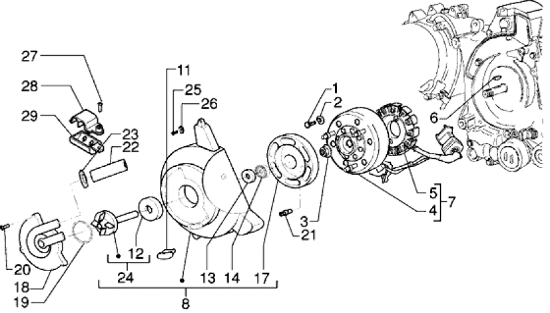 Εικόνα της ΒΟΛΑΝ VESPA EΤ4 4Τ 150 ΚΟΜΠΛΕ-826484