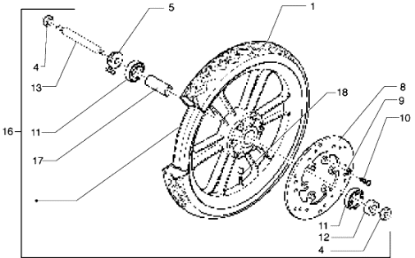 Εικόνα της ΑΞΟΝΑΣ ΜΠΡΟΣ ΤΡΟΧΟΥ LIBERTY 50 2-4Τ-464652