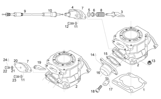 Εικόνα της ΝΤΙΖΑ ΒΑΛΒΙΔΑΣ ΕΙΣΑΓ SX-RX-RS-MX 125-AP0297746