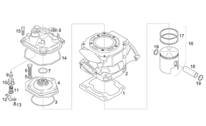 Εικόνα της ΒΑΣΗ ΘΕΡΜΟΣΤΑΤΗ RS/RX/MX 125-AP0222175