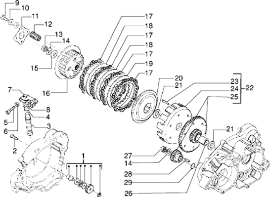 Εικόνα της ΔΙΣΚΟΣ ΑΜΠΡΑΓΙΑΖ GILERA EAGLET-RK 50-942027