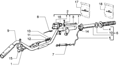 Εικόνα της ΤΙΜΟΝΙ VESPA ΕΤ4-LIDER 125/150-5817165