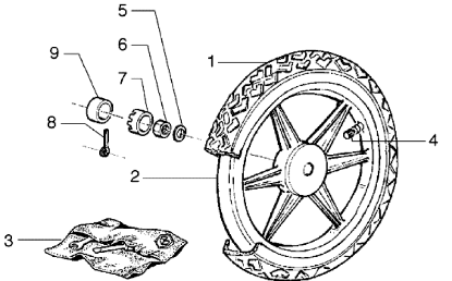 Εικόνα της ΕΛΑΣΤΙΚΟ VEE RUBBER 110/80-14 59J VRM144-563464