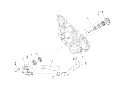 Εικόνα της ΚΑΠΑΚΙ ΤΡ ΝΕΡΟΥ DERBI GPR 125-TERRA-871354