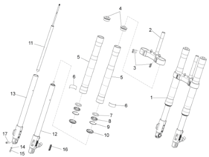 Εικόνα της ΠΙΡΟΥΝΙ RS 50-125/DERBI GPR 50-125 2011-2B002952