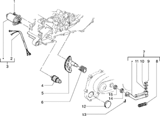 Εικόνα της ΜΙΖΑ SCOOTER 50cc 2T CIF-KR070040