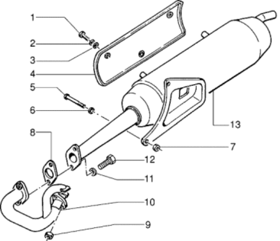 Εικόνα της ΕΞΑΤΜΙΣΗ GILERA RUNNER 50 RST-POWDD CAT-B0187005