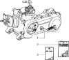 Εικόνα της ΣΕΤ ΦΛΑΝΤΖΕΣ SCOOTER 50-80 2T Π.Μ-154873