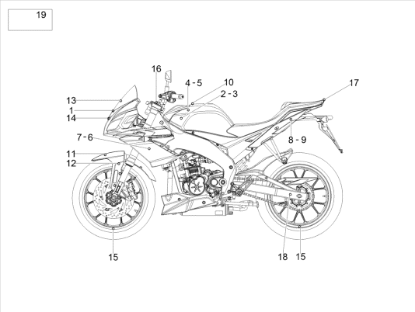 Εικόνα της ΑΥΤ/ΤΟ ΠΛΑΚΑΣ ΤΙΜ APRILIA RS250-RS 660-AP8157770